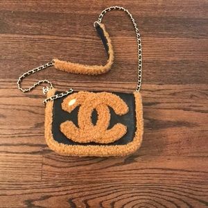 Chanel Langston and Sherpa bag